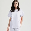 fashion Europe style elegant female nurse dentist workwear uniform jacket pant