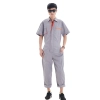 summer short sleeve design car repair uniform working wear Mechanic overall uniform