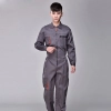 classic thicken one-piece overall workwear mechanic uniform work clothes Color Grey