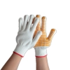 10 needle wear resistant non slip nylon bead rubber gloves 800g white anti cutting plastic gloves