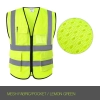 summer mesh fabric light refection strip vest Safety vest worker uniform