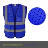 summer mesh fabric light refection strip vest Safety vest worker uniform Color Color 5
