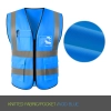 summer mesh fabric light refection strip vest Safety vest worker uniform Color Color 7