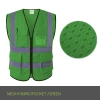 summer mesh fabric light refection strip vest Safety vest worker uniform