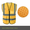 summer mesh fabric light refection strip vest Safety vest worker uniform