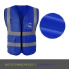 summer mesh fabric light refection strip vest Safety vest worker uniform