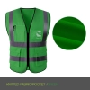 summer mesh fabric light refection strip vest Safety vest worker uniform