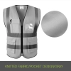 summer mesh fabric light refection strip vest Safety vest worker uniform Color Color 18