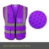 summer mesh fabric light refection strip vest Safety vest worker uniform Color Color 19