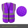 summer mesh fabric light refection strip vest Safety vest worker uniform