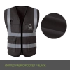 summer mesh fabric light refection strip vest Safety vest worker uniform