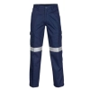 cotton fabric miner collier woker uniform suits light reflection strip