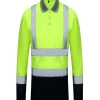 good fabric security guard uniform workwear overalls light refaction strip custom logo