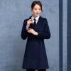 Security guard property management company staff work uniform woolen coat