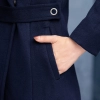 Security guard property management company staff work uniform woolen coat