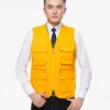high quality multi bags fishing vest Photographer vest Color Orange