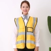 Transportation construction workers light refection strip vest