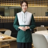 new design Thailand style restaurant waiter jacket uniform good fabric