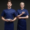 short sleeve design bread sore barkery chef jacket chef uniform