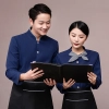 Asian food restaurant service staff waiter blouse waitress uniform