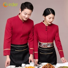 Korea restaurant sushi waiter service staff work uniform waiter jacket
