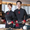 traditional Chinese style blouse for waiter waitress restaurant hotel