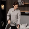 chinese hotel service staff uniform housekeeping work blouse
