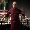 2025 Fashion Italy restaurant upgrade double breasted chef jacket coat chef uniform