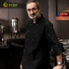 2022 Fashion Italy restaurant upgrade double breasted chef jacket coat chef uniform