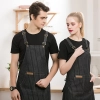 milk tea shop  dessert store staff work apron halter waiter apron