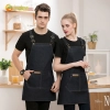 milk tea shop  dessert store staff work apron halter waiter apron