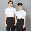 fashion Eruope restaurant England cafe waiter apron work apron wholesale Color black apron (design 2)
