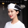 summer breathable mesh cookware print beret hat chef hat Color Color 2