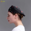 summer breathable mesh cookware print beret hat chef hat