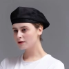 summer breathable mesh cookware print beret hat chef hat Color Color 9