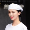 upgrade stripes waiter beret hat chef hat dealer hat uniform