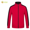 2022 autumn thicken waiter jacket work  staff patchwork uniform restaurant waiter Color red waiter jacket