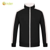 2022 autumn thicken waiter jacket work  staff patchwork uniform restaurant waiter Color black waiter jacket