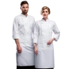 vintage bakery food restaurant chef coat men women chef uniform