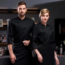 2023 traditional side open restaurant chef coat men women chef jacket uniform