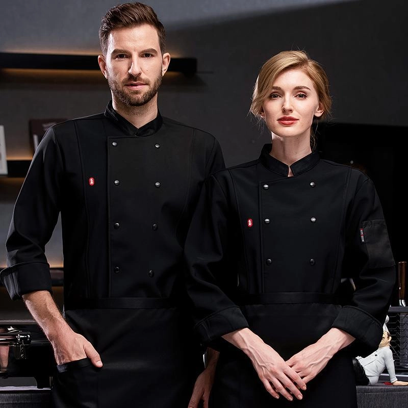 2023 Kitch cooking restaurant Bread store chef coat head chef jacket uniform