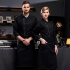 2023 restaurant staff Bread bakery Pastry chef coat jacket uniform front open double breasted